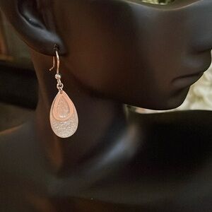 Belk Silverworks Earrings, Teardrop Shape